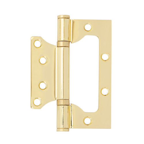 Петля накладная VЕTTORE FLUSH 100×75×2.5mm GP (Золото)