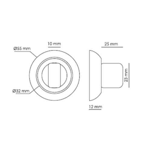 Фиксатор Vettore BK 0705 CF (Кофе Глянцевый)