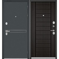 входная дверь STANDART-90 D-4 Ларче темный 9S-137
