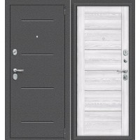 входная дверь Porta R 104.П22 Антик Серебро/Riviera Ice