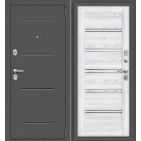 входная дверь Porta R 104.П28 Антик Серебро/Riviera Ice