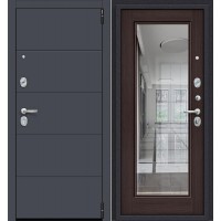 Металлическая входная дверь Porta R 4.П61 Graphite Pro/Wenge Veralinga