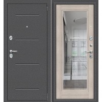 Металлическая входная дверь Porta R 104.П61 Антик Серебро/Cappuccino Veralinga