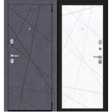 входная дверь Porta R 15.15 Graphite Art/Snow Art