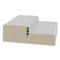 Стойка порога с уплотнителем 80*26*2070мм. Пепельный