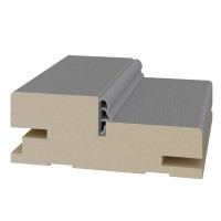 Стойка коробки телескоп. 80*30*2400мм. Серый