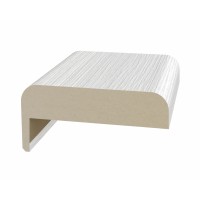 Наличник объемный телескоп. 70*16*2440мм. Ясень серебристый FL