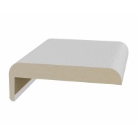 Наличник плоский телескоп. 75*10*2440мм. Пепельный