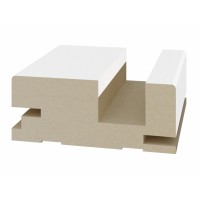 Перекладина для "дверь-книжка" 80*32*2070мм. Белый снежный