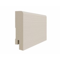 Плинтус 70*16*2070мм. Ясень перламутровый FL