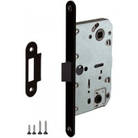 Защелка врезная LM/PL96WC-50/BL BL (черный)