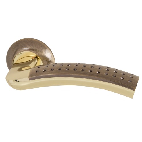 Ручка раздельная R.LD54.Libra26 (Libra LD26) AB/GP-7 бронза/золото