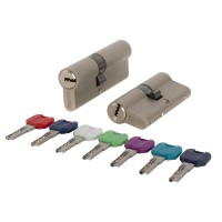Цилиндровый механизм MaxPro7000Key65mm(25+10+30) SN никель 7key