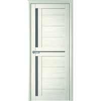 Кельн Эко-шпон, цвет белый кипарис, стекло графитовое, размер 80*200 см.