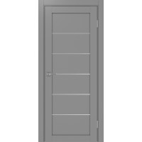 Турин 501AПП.1, цвет Серый молдинг алюм.хром размер 80*200 см.