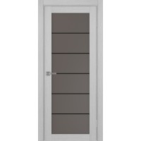 Турин 501.2 АСС молдинг SB, цвет дуб серый FL, заполнение Бронза матовое, размер 200*80 см.