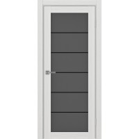 Турин 501.2 АСС молдинг SB, цвет ясень серебристый, заполнение Графит матовое, размер 200*80 см.