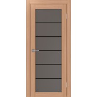 Турин 501.2 АСС молдинг SB, цвет ясень тёмный, заполнение Бронза матовое, размер 200*80 см.