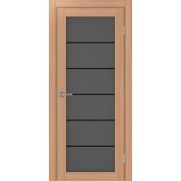 Турин 501.2 АСС молдинг SB, цвет ясень тёмный, заполнение Графит матовое, размер 200*80 см.