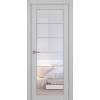 Турин 501.2 АСС молдинг SC, цвет дуб серый FL, заполнение Прозрачное, размер 200*70 см.