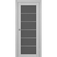 Турин 501.2 АСС молдинг SC, цвет дуб серый FL, заполнение Графит матовое, размер 200*80 см.