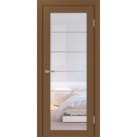 Турин 501.2 АСС молдинг SC, цвет орех NL, заполнение Прозрачное, размер 200*80 см.