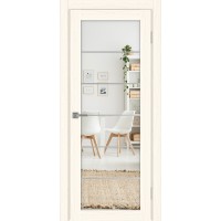 Турин 501.2 АСС молдинг SC, цвет ясень светлый, заполнение Зеркало/Зеркало, размер 200*60 см.