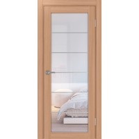 Турин 501.2 АСС молдинг SC, цвет ясень тёмный, заполнение Прозрачное, размер 200*80 см.