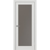 Турин 501.2, цвет Ясень серебристый стекло Пунта бронзовое, размер 80*200 см.