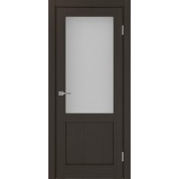 Турин 502.21, цвет Венге FL стекло Пунта бесцветное, размер 80*200 см.