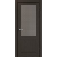 Турин 502.21, цвет Венге FL стекло Пунта бронзовое, размер 80*200 см.