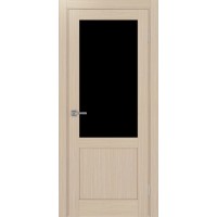 Турин 502.21, цвет дуб беленый FL, заполнение LACчерный, размер 200*80 см.