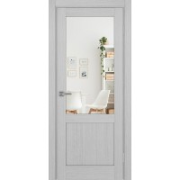 Турин 502.21, цвет дуб серый FL, заполнение Зеркало/Зеркало, размер 200*80 см.