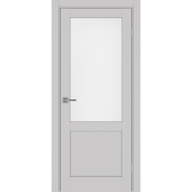 Межкомнатная дверь Турин 502.21, цвет пепельный, заполнение Мателюкс, размер 200*80 см.
