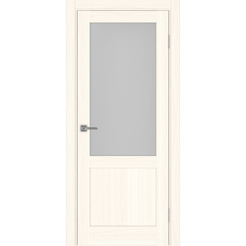 Межкомнатная дверь Турин 502.21, цвет ясень светлый, заполнение Мателюкс, размер 200*80 см.