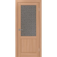 Турин_502.21, цвет Ясень тёмный стекло Дали бронзовое, размер 80*200 см.