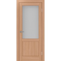 Турин_502.21, цвет Ясень тёмный стекло Пунта бесцветное, размер 80*200 см.