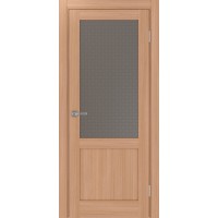 Турин 502.21, цвет ясень тёмный, заполнение Пунта бронзовое, размер 200*80 см.