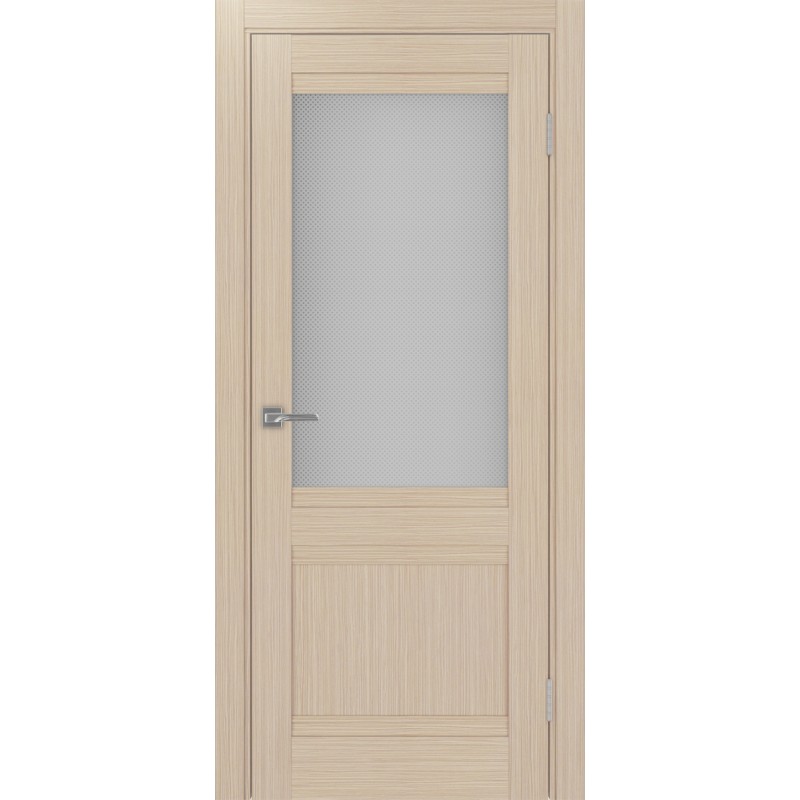 Межкомнатная дверь Турин 502U.21, цвет дуб беленый FL, заполнение Пунта бесцветное, размер 200*80 см.