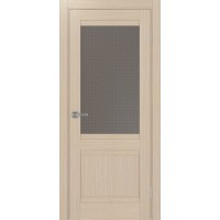 Турин 502U.21, цвет дуб беленый FL, заполнение Пунта бронзовое, размер 200*80 см.