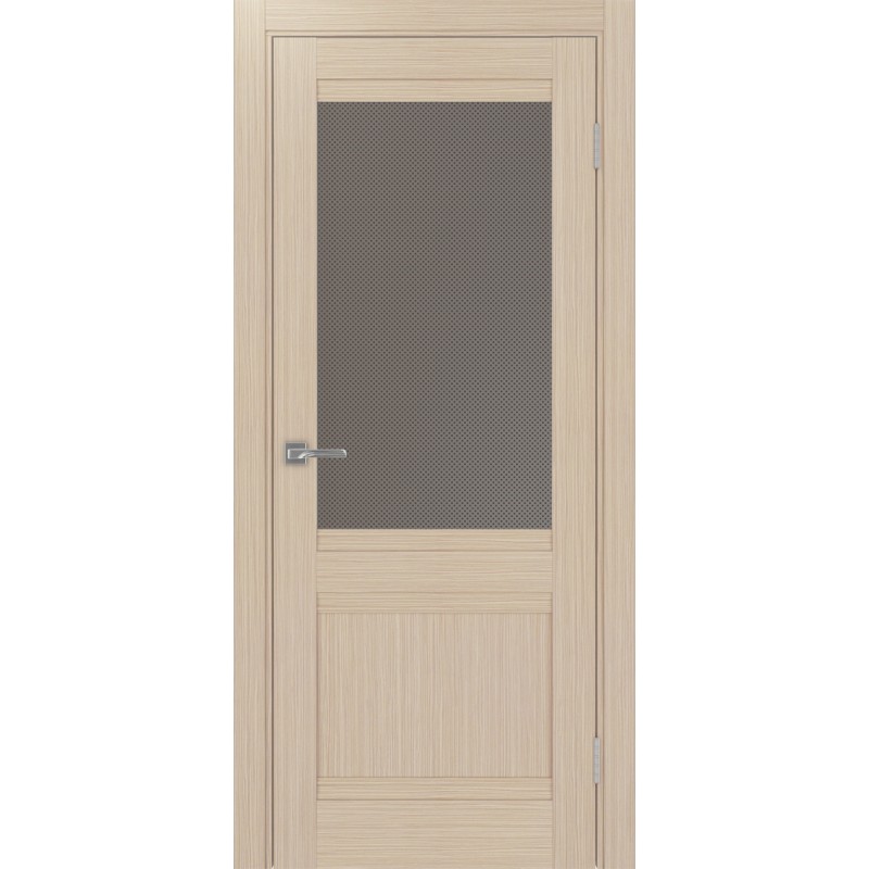 Межкомнатная дверь Турин 502U.21, цвет дуб беленый FL, заполнение Пунта бронзовое, размер 200*80 см.