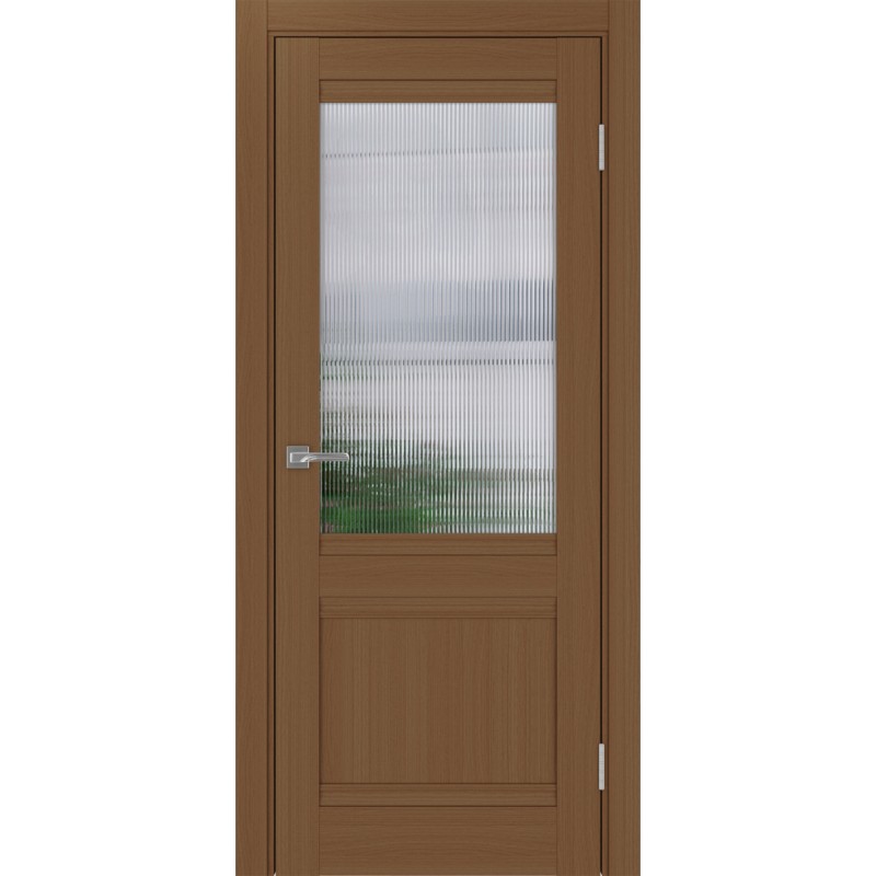 Межкомнатная дверь Турин 502U.21, цвет орех NL, заполнение Мору, размер 200*80 см.