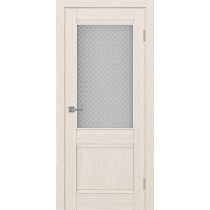 Межкомнатная дверь Турин 502U.21, цвет ясень перламутровый, заполнение Пунта бесцветное, размер 200*80 см.