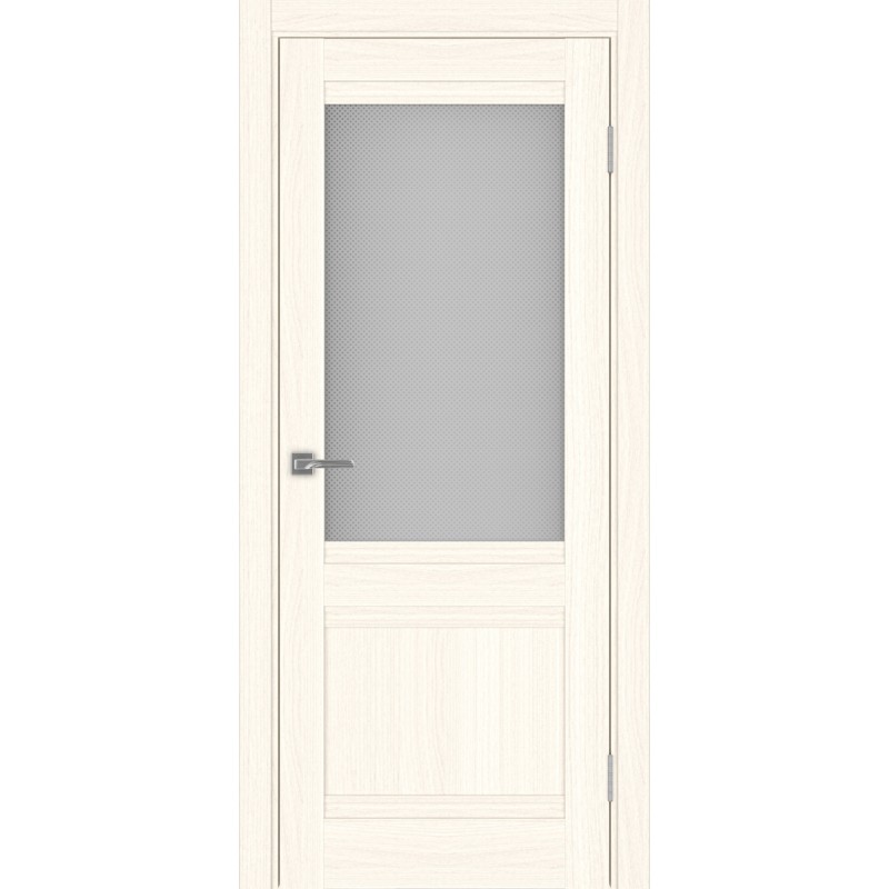 Межкомнатная дверь Турин 502U.21, цвет ясень светлый, заполнение Пунта бесцветное, размер 200*80 см.