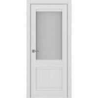 Турин 502U.21, цвет ясень серебристый, заполнение Пунта бесцветное, размер 200*80 см.