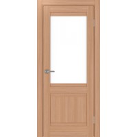 Турин 502U.21, цвет ясень тёмный, заполнение LACбелый, размер 200*80 см.