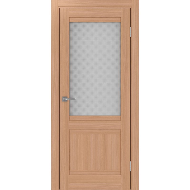 Межкомнатная дверь Турин 502U.21, цвет ясень тёмный, заполнение Пунта бесцветное, размер 200*80 см.