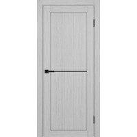 Турин 502АПП.11, цвет Дуб Серый FL, молдинг алюм.чёрн размер 80*200 см.