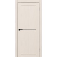 Турин 502АПП.11, цвет Ясень перламутровый молдинг алюм.чёрн размер 80*200 см.