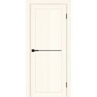 Турин_502АПП.11, цвет Ясень светлый молдинг алюм.чёрн размер 80*200 см.